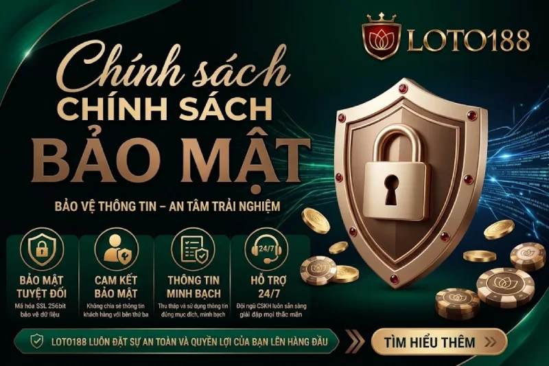 Chính sách bảo mật Loto188